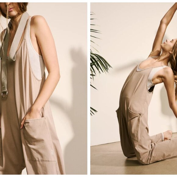 FP Movement by Free People Pants - Free People Movement Mocha Latte Top Size Medium | NWOT Athleisure Lounge